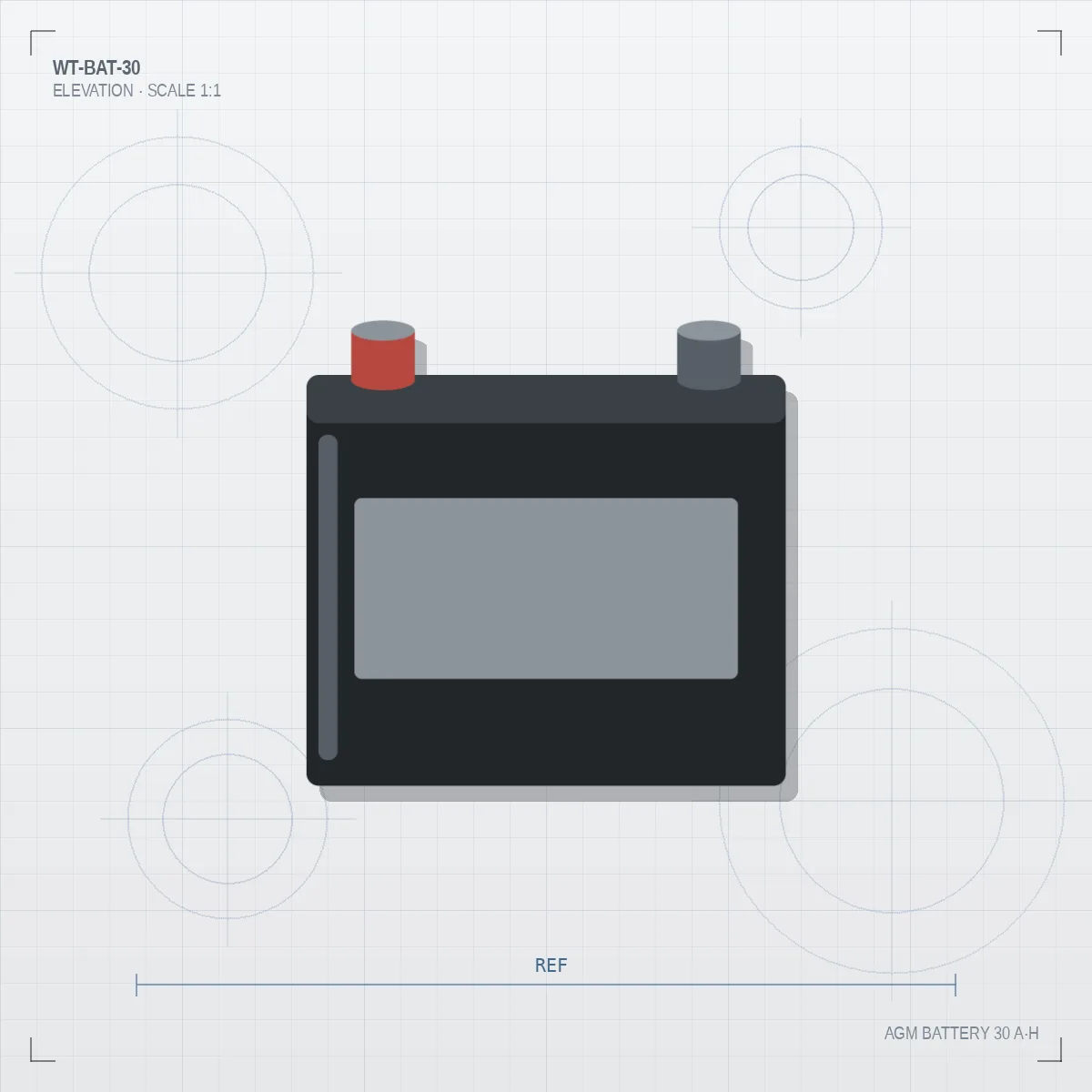 AGM Battery 30 A·h