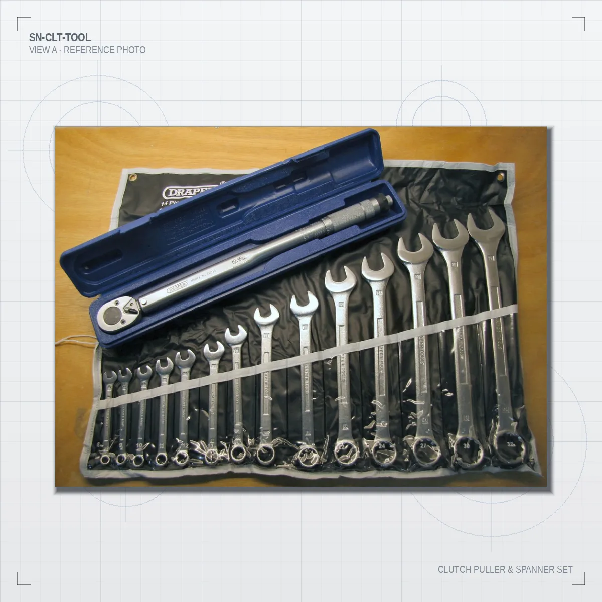 Clutch Puller & Spanner Set