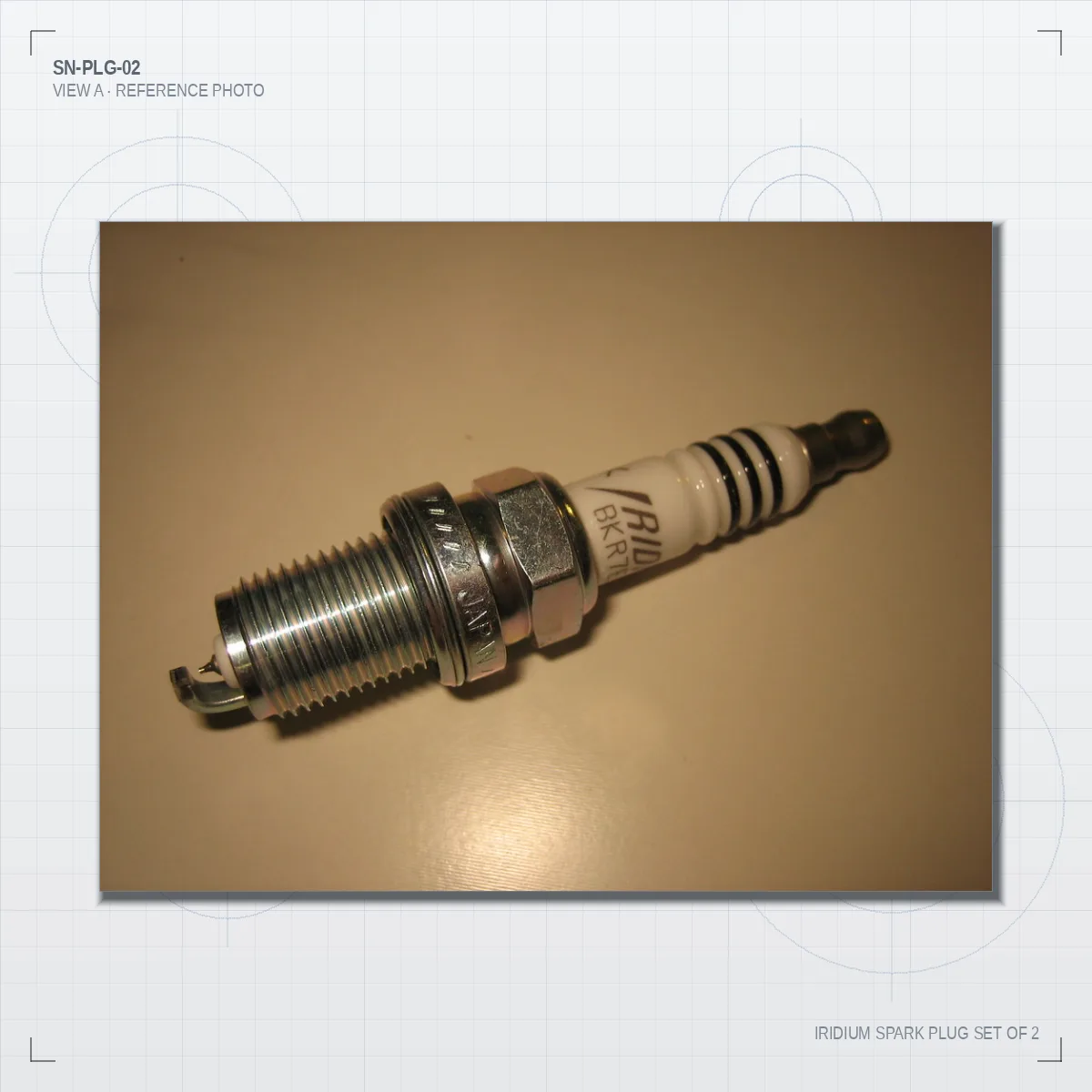 Iridium Spark Plug Set of 2