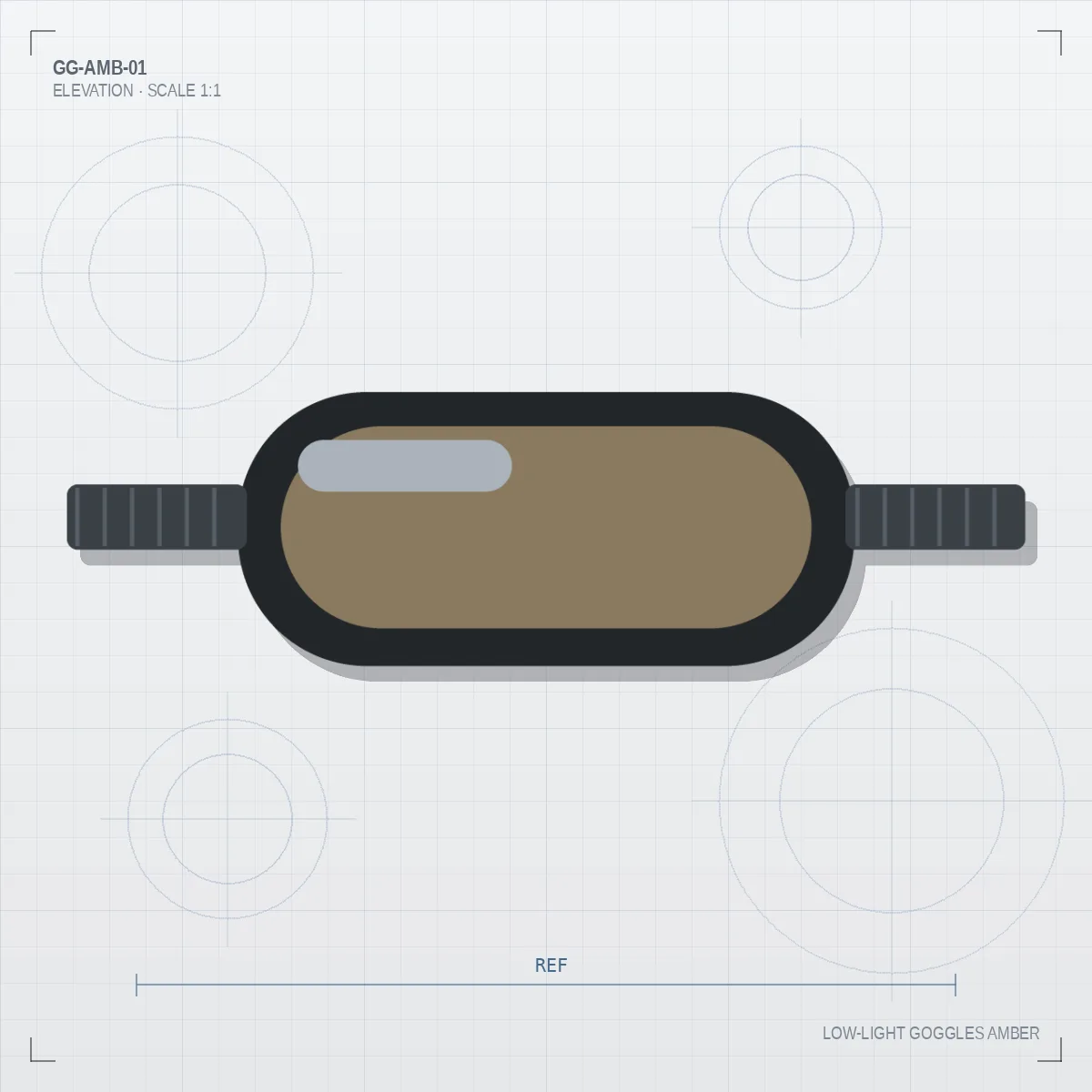 Low-Light Goggles Amber