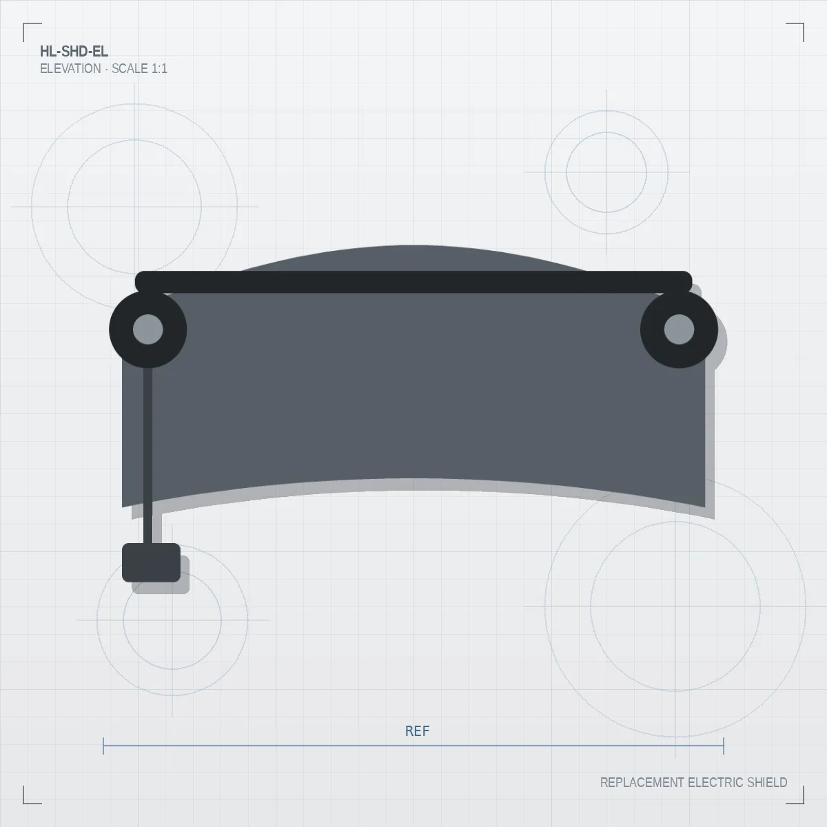 Replacement Electric Shield