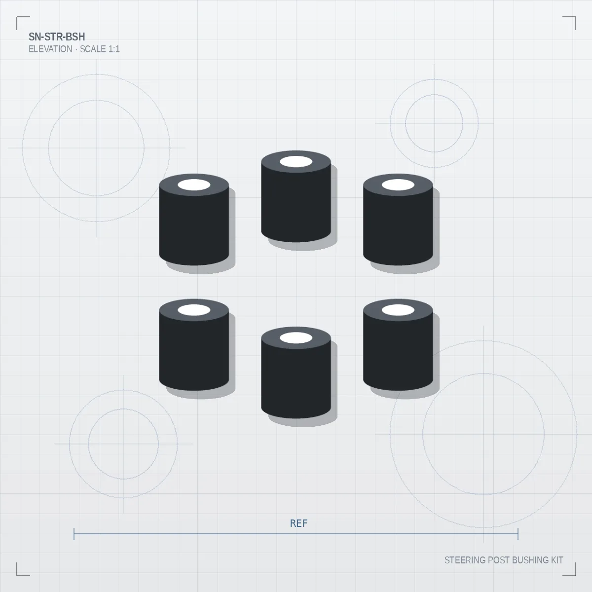Steering Post Bushing Kit