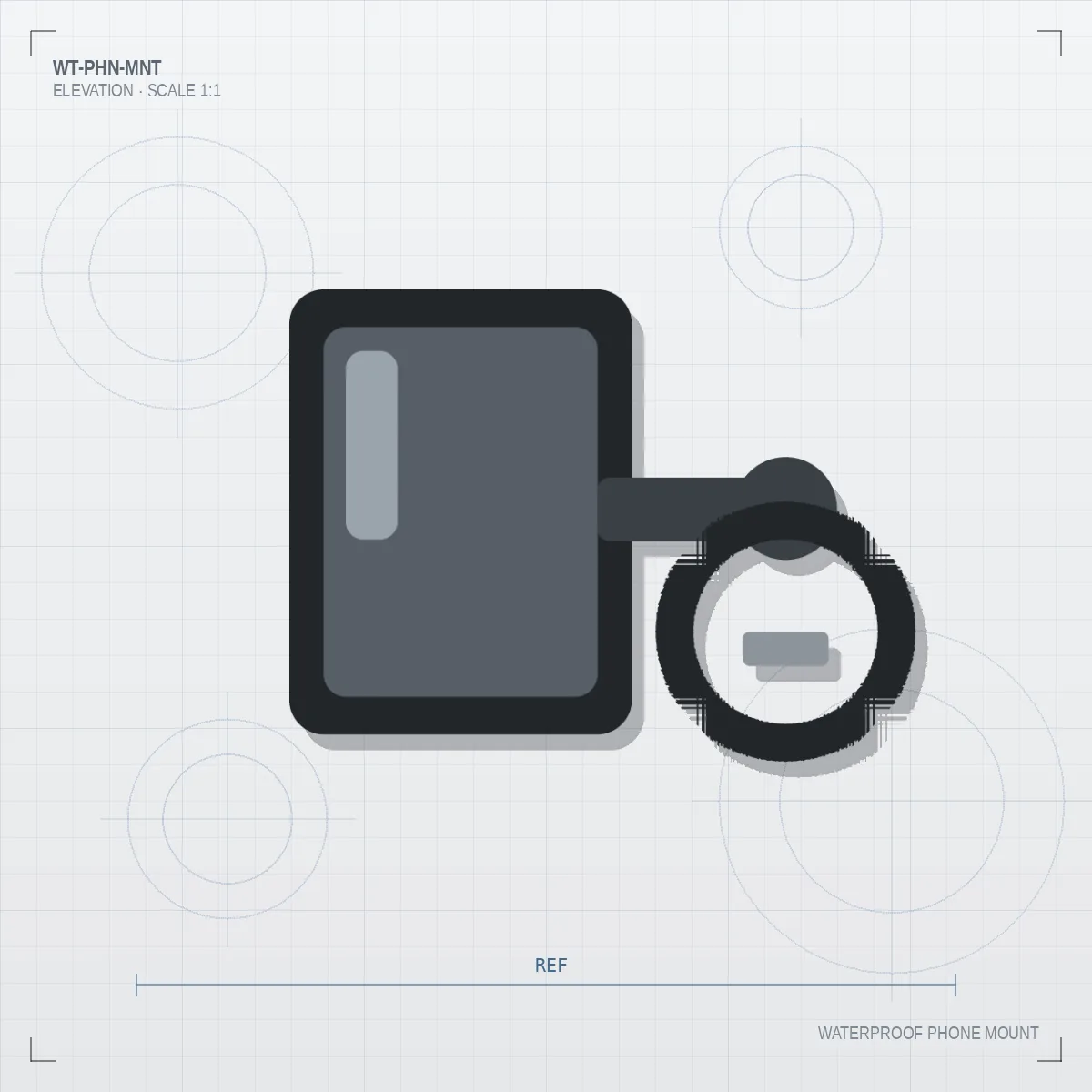 Waterproof Phone Mount