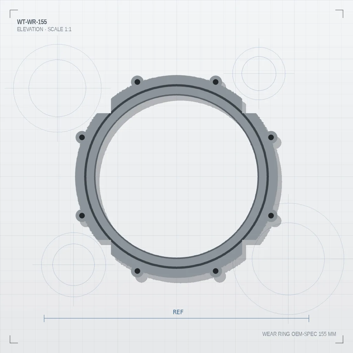 Wear Ring OEM-Spec 155 mm